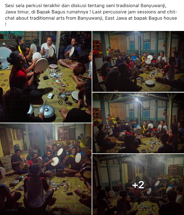 30.07.2018 • Initiation of Banyuwanji's percussions 