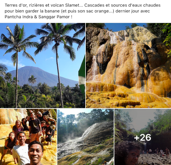 28.07.2018 • Visit & Discovery with Pantcha Indra & Sanggar Pamor @ Baturaden Park, waterfalls & warm waters sources